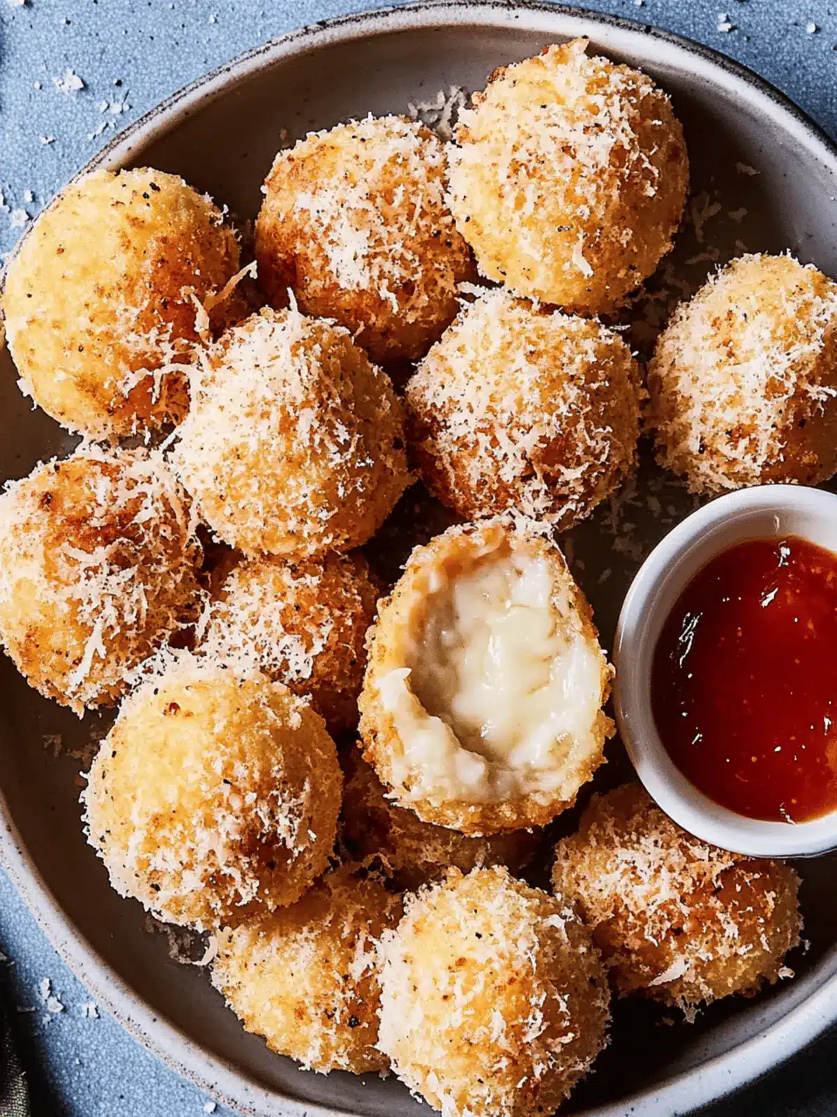 Air Fryer Cacio E Pepe Arancini: Crispy Joy from Leftovers 4 Air Fryer Cacio E Pepe Arancini
