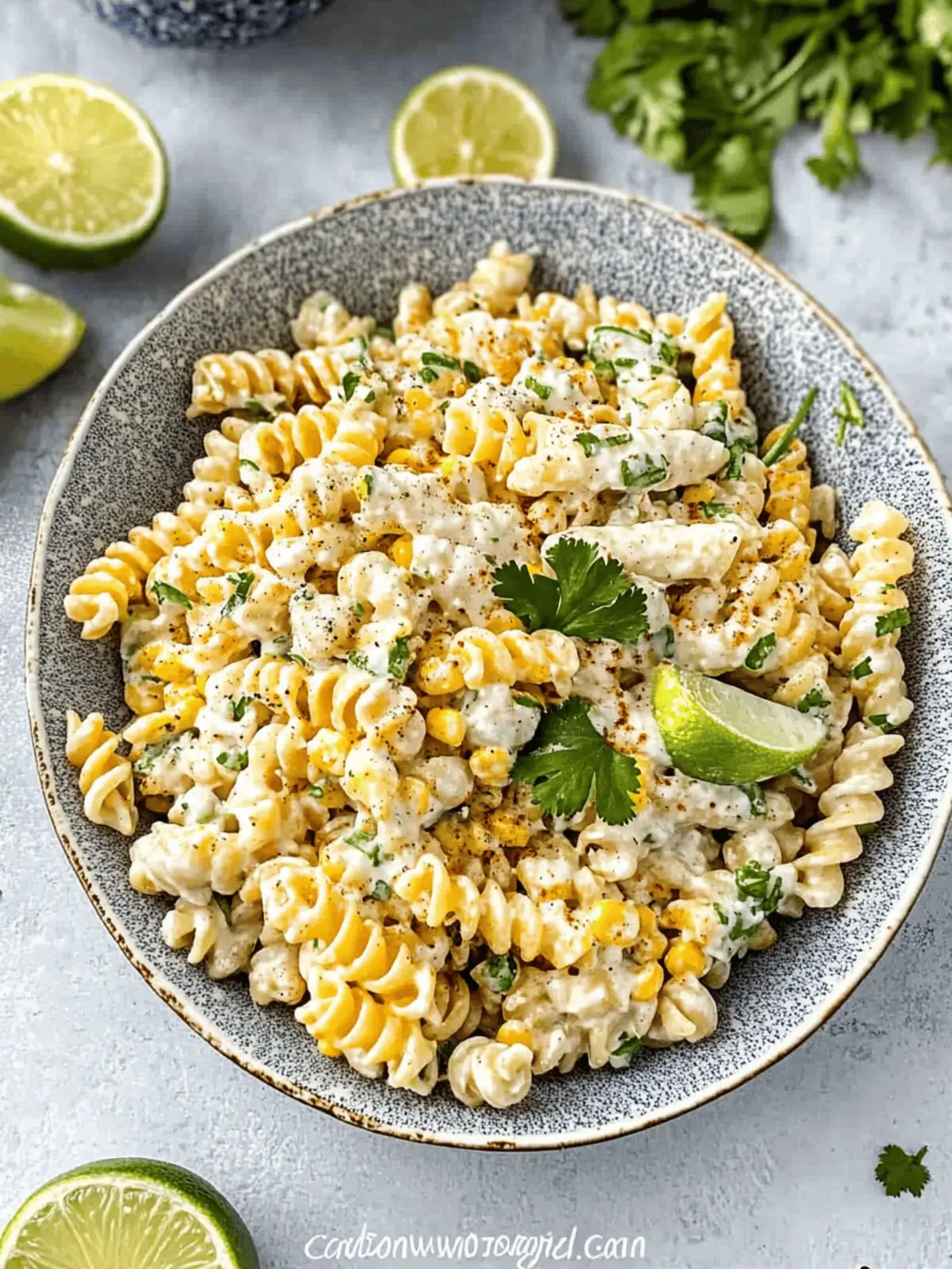 Elote Pasta Salad