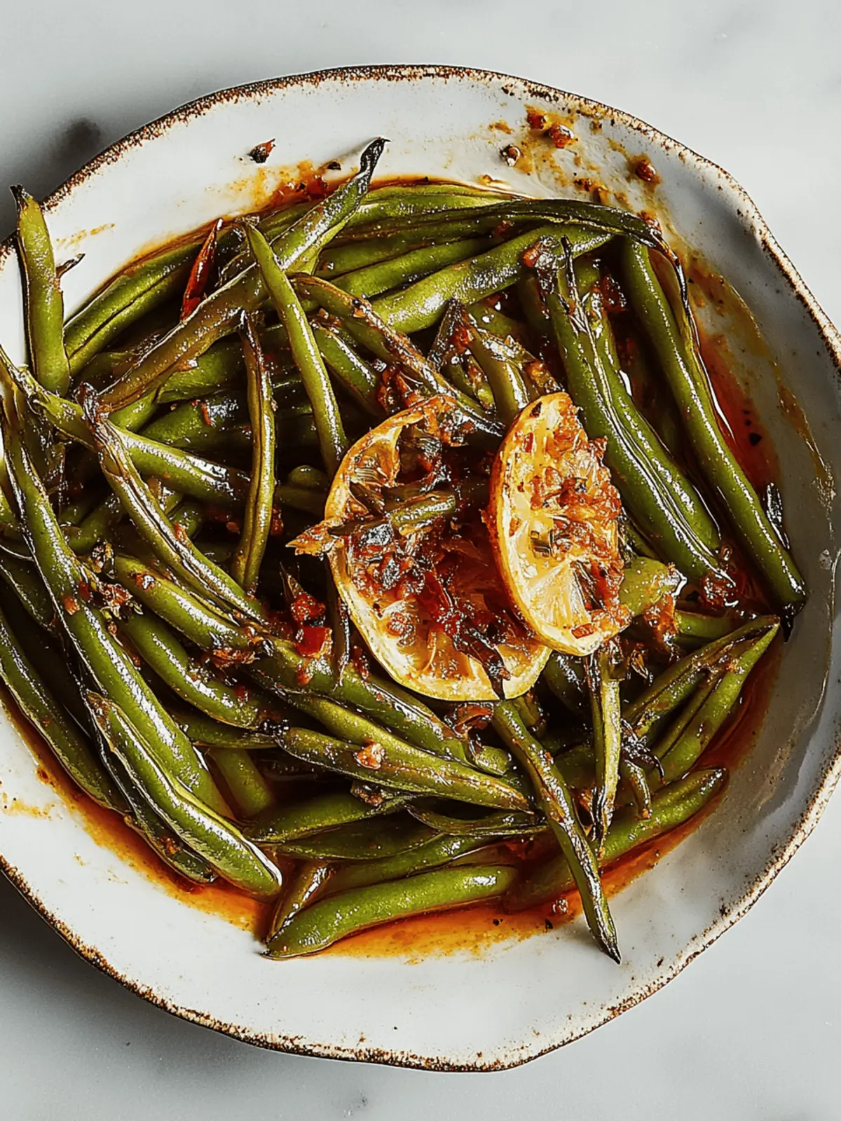 Slow-Cooked Green Beans With Harissa and Cumin Deliciously Spiced 2 Slow-Cooked Green Beans With Harissa and Cumin