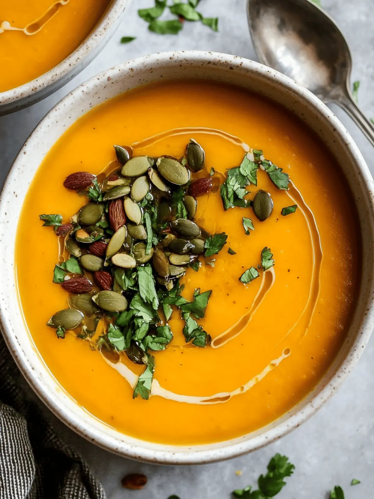 Spicy Butternut Squash Soup