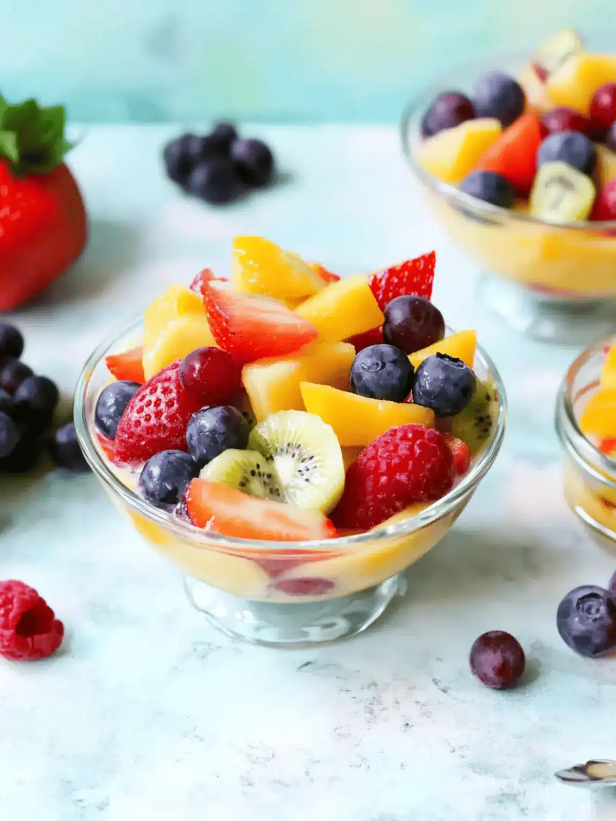 Fruit Salad With Pudding!