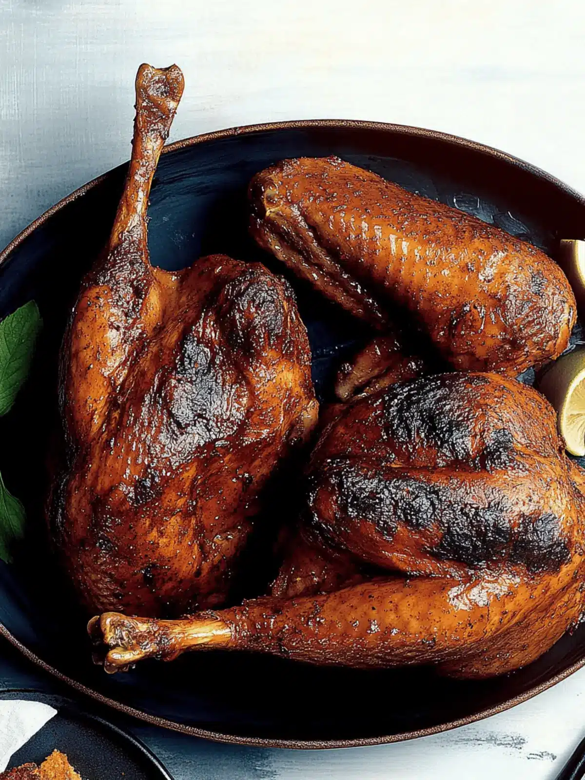 Barbecue Spice-Brined Grilled Turkey for Juicy Flavor Bliss 3 Barbecue Spice-Brined Grilled Turkey