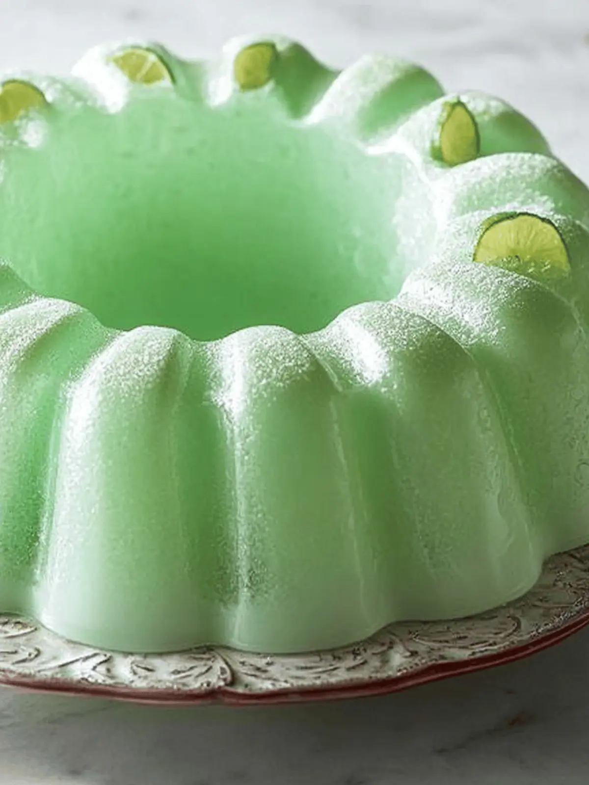 Thanksgiving Lime Gelatin Salad