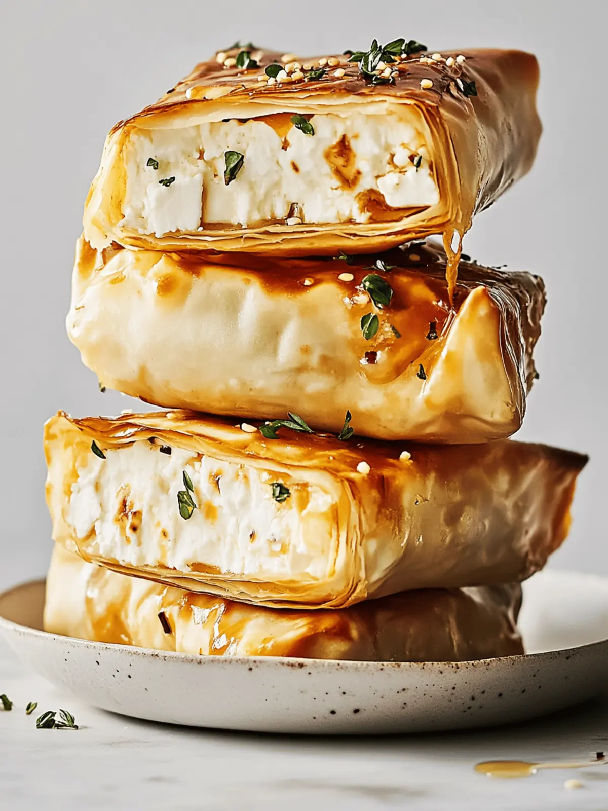 Crispy Feta Pockets with Honey: Your New Favorite Snack 4 Crispy Feta Pockets