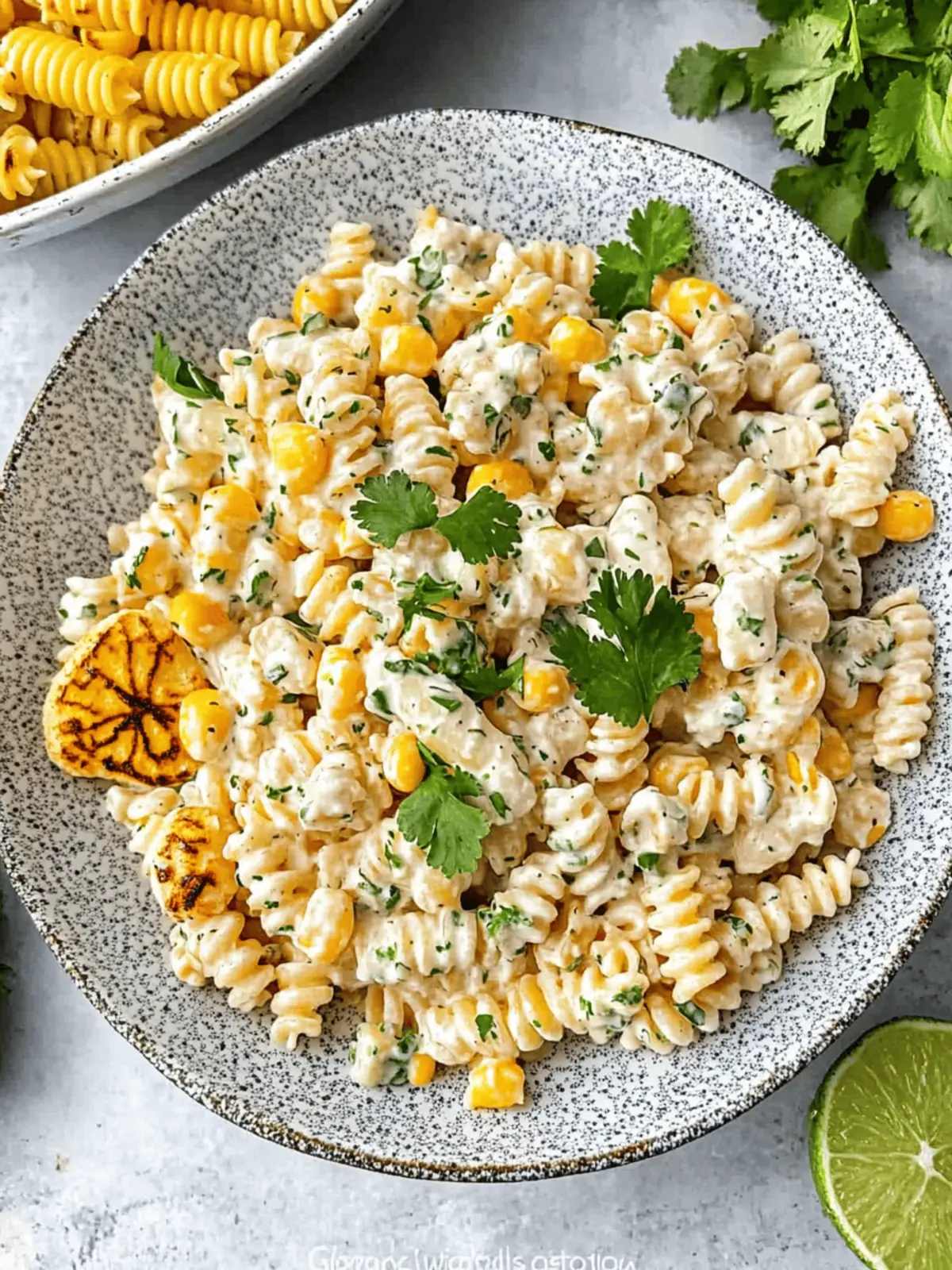 Elote Pasta Salad