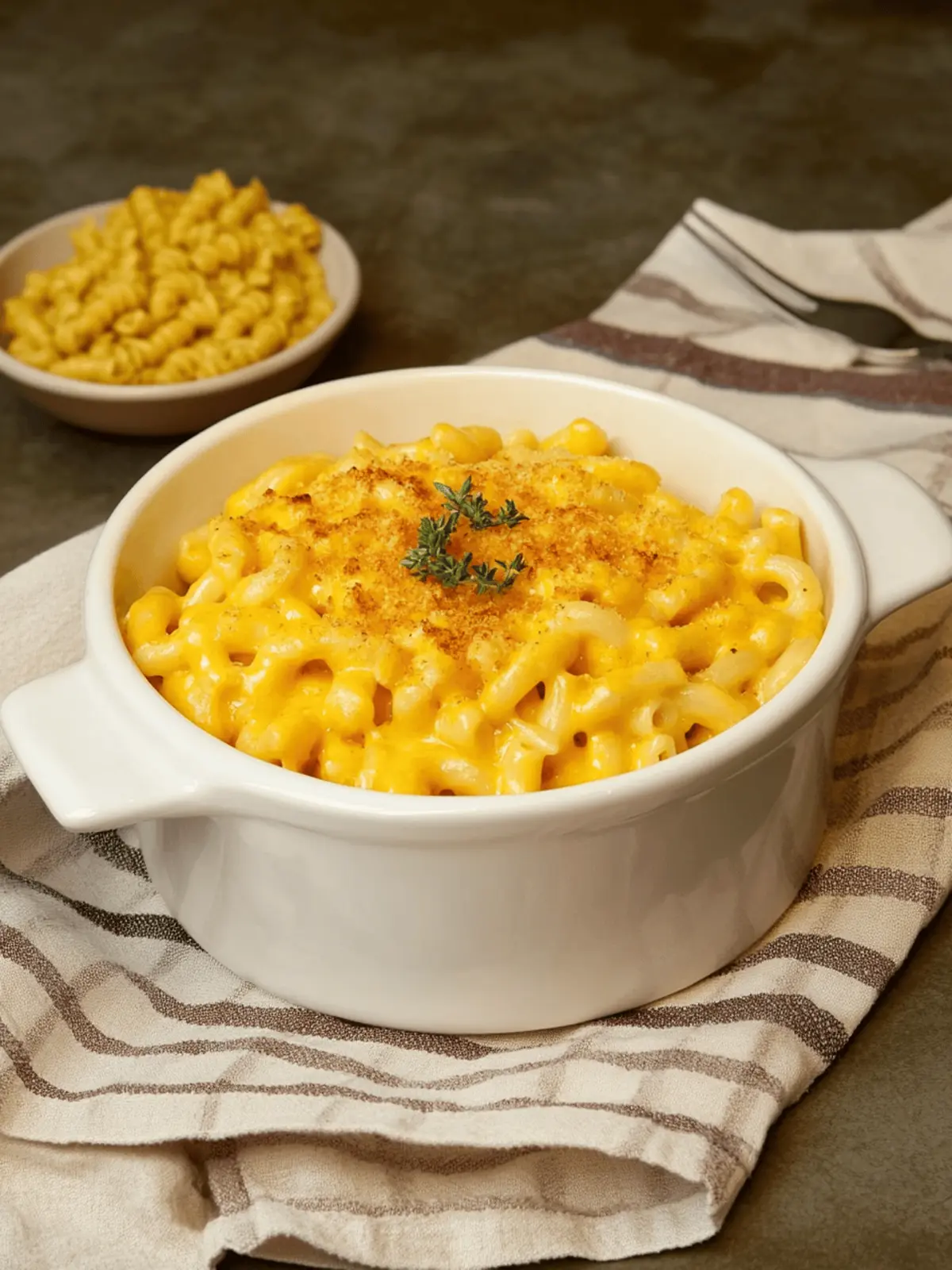 Sweetpotato Mac & Cheese