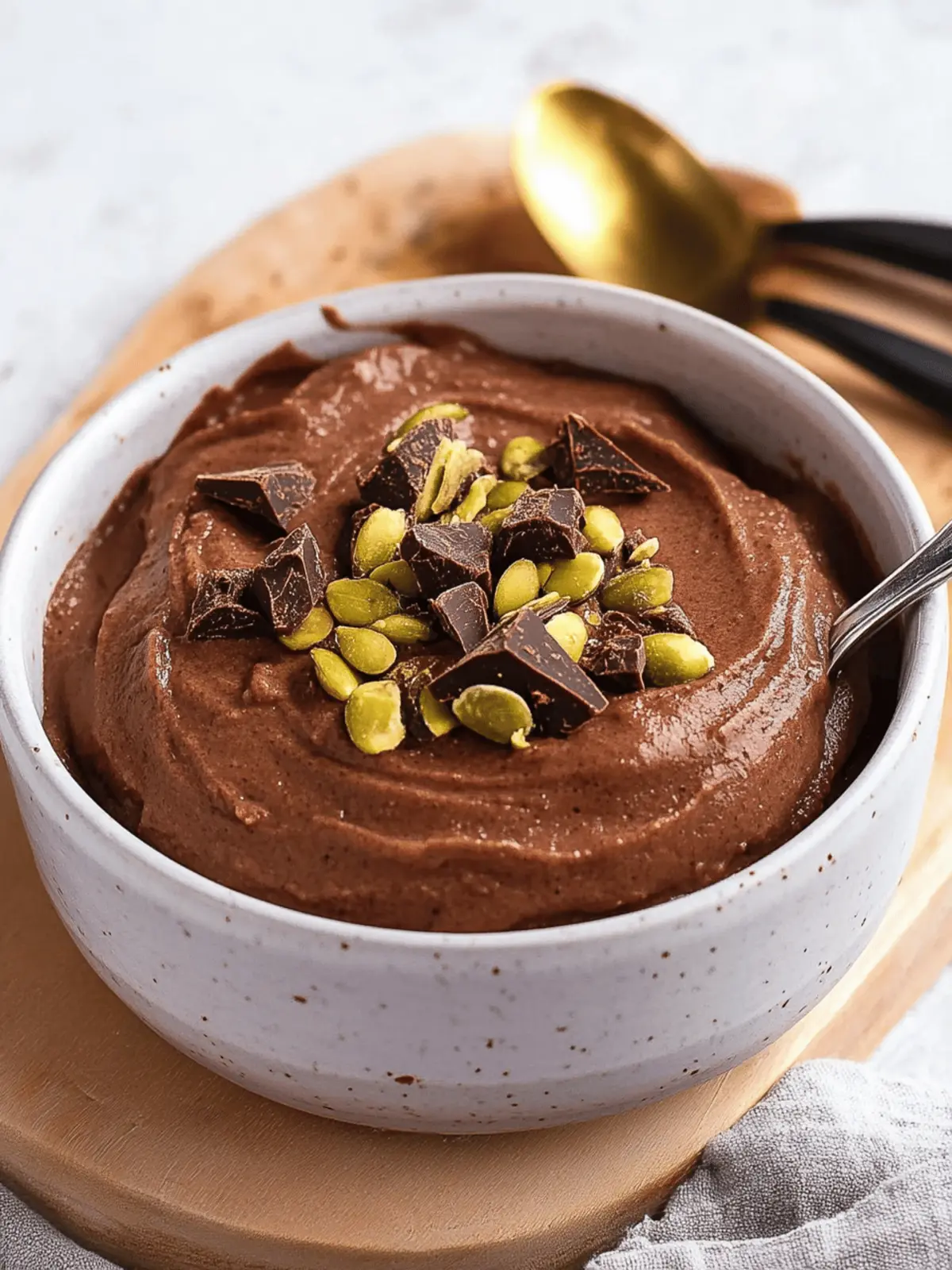 Sweetpotato Chocolate Pudding