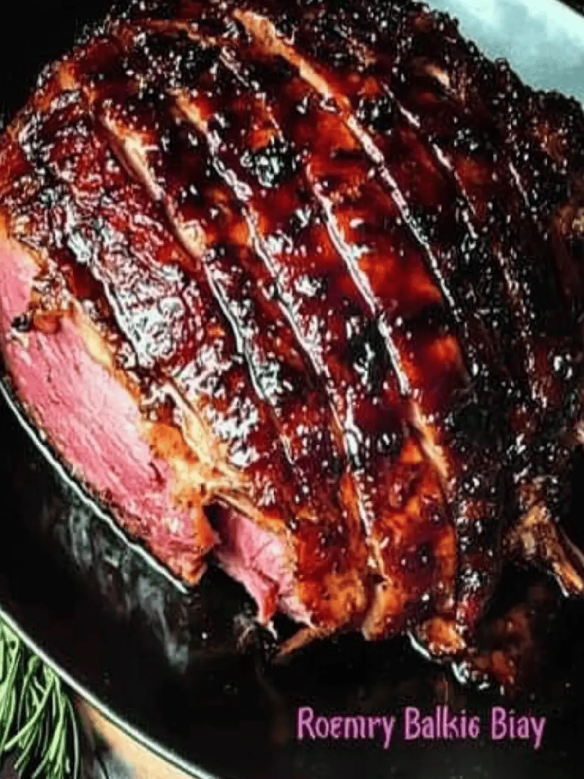 Irresistibly Juicy Rosemary Balsamic Glazed Ham Recipe 5 Rosemary Balsamic Glazed Ham