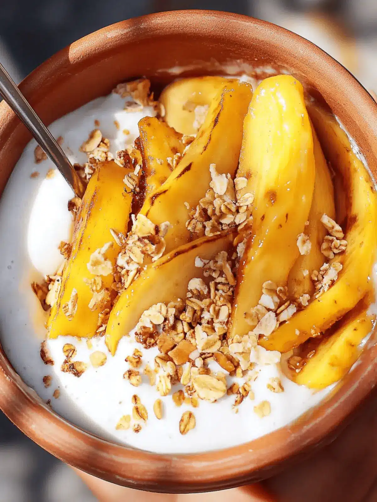 Caramelized Plantain Parfait