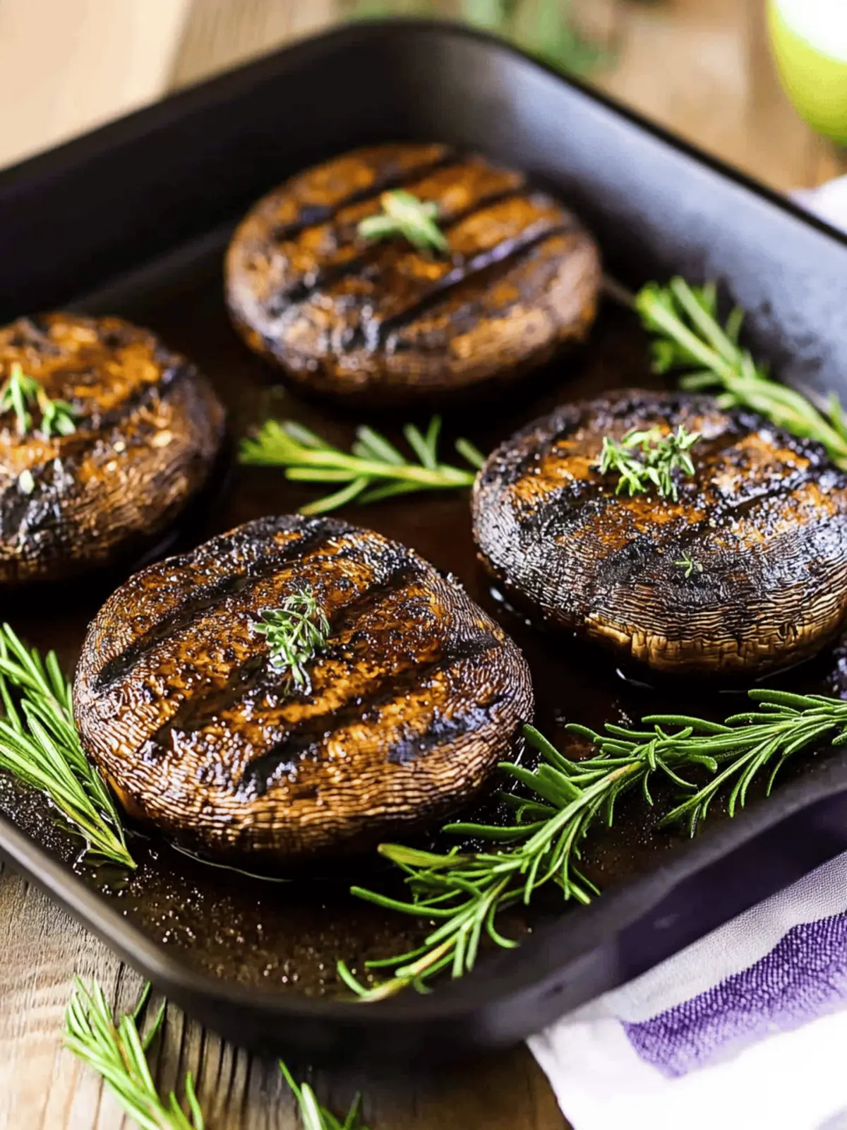 Grilled Portobello Mushrooms