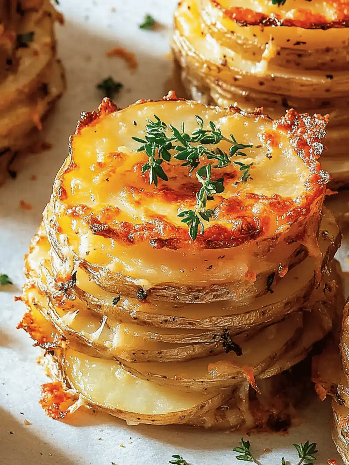 Irresistible Potatoes Au Gratin Stacks You’ll Love to Devour 3 Potatoes Au Gratin Stacks