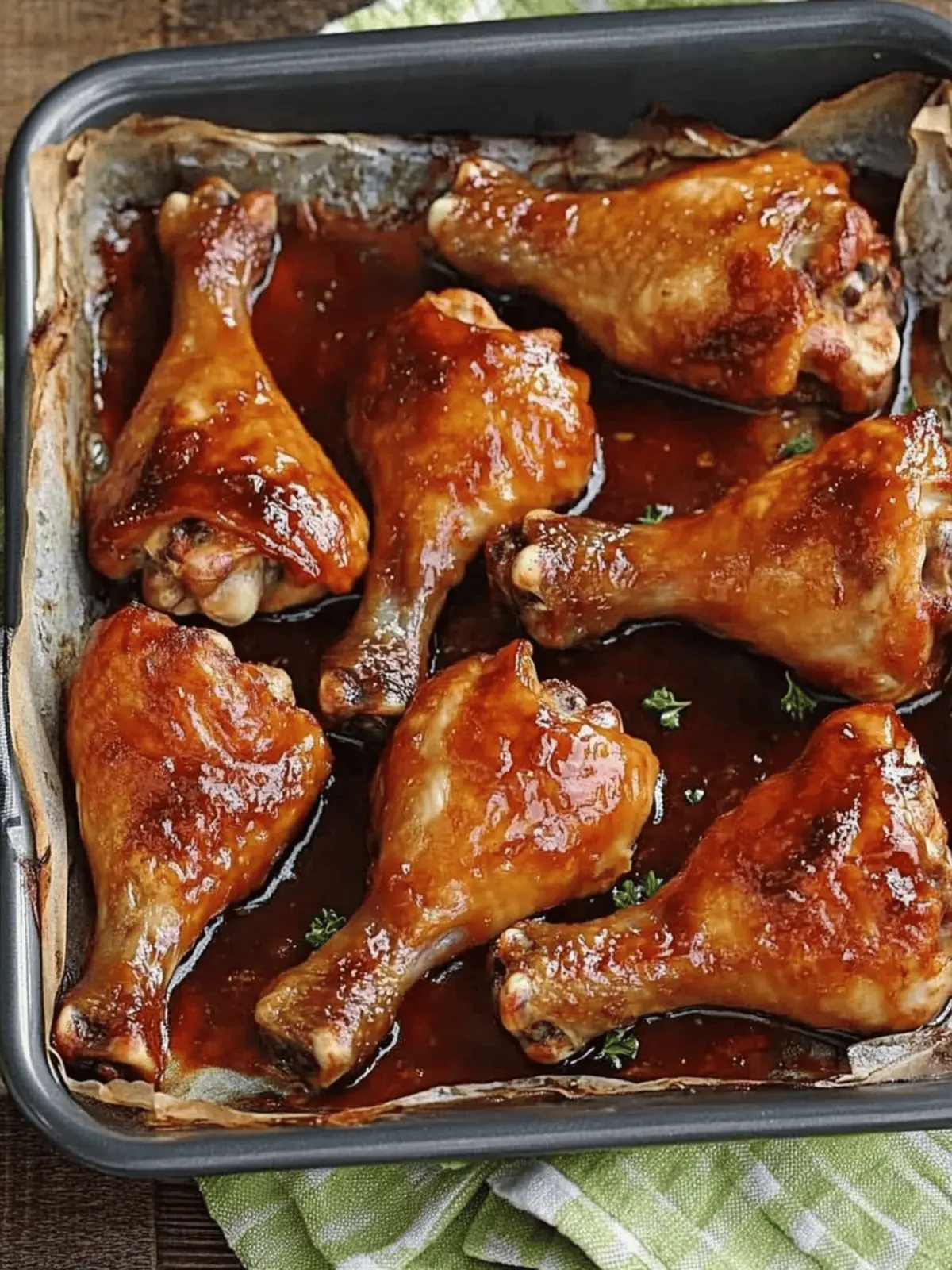 Sweet and Savory Caramelized Baked Chicken Legs You’ll Love 4 Caramelized Baked Chicken Legs/Wings