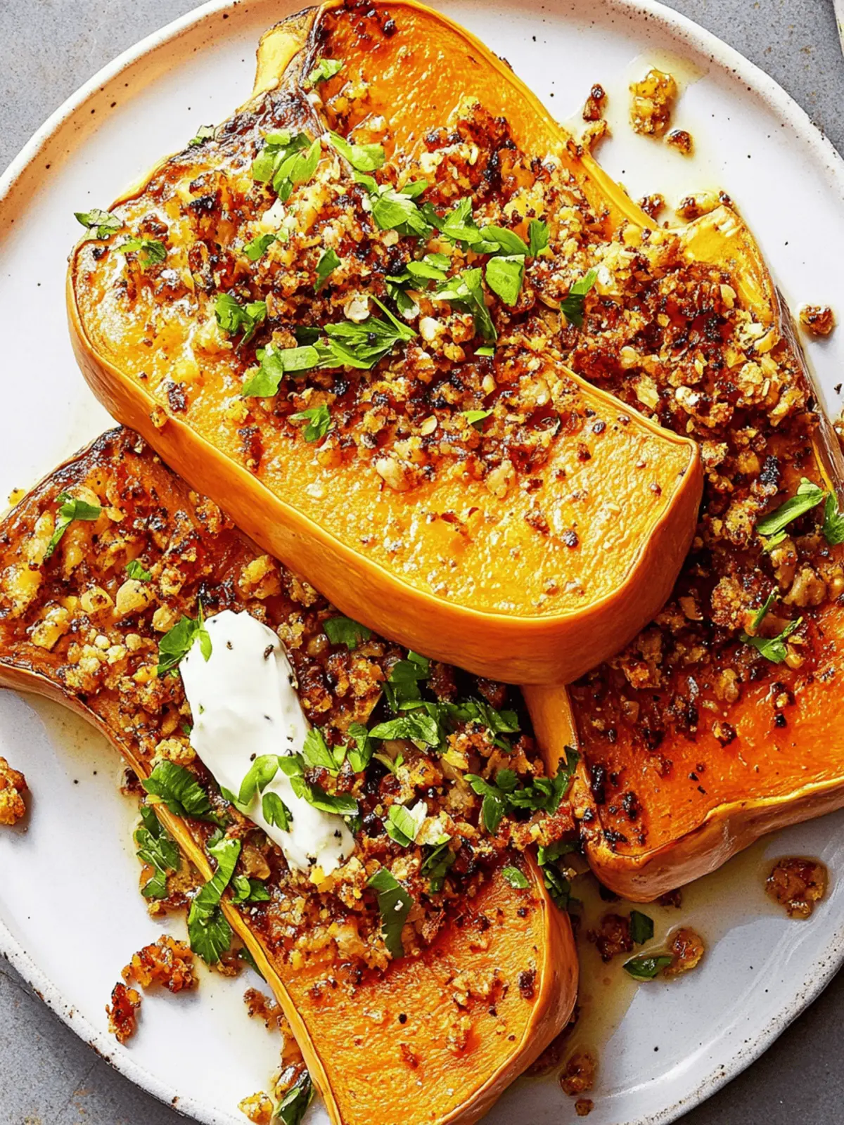 Butternut Squash Steaks: A Hearty Plant-Based Delight 4 Butternut Squash Steaks