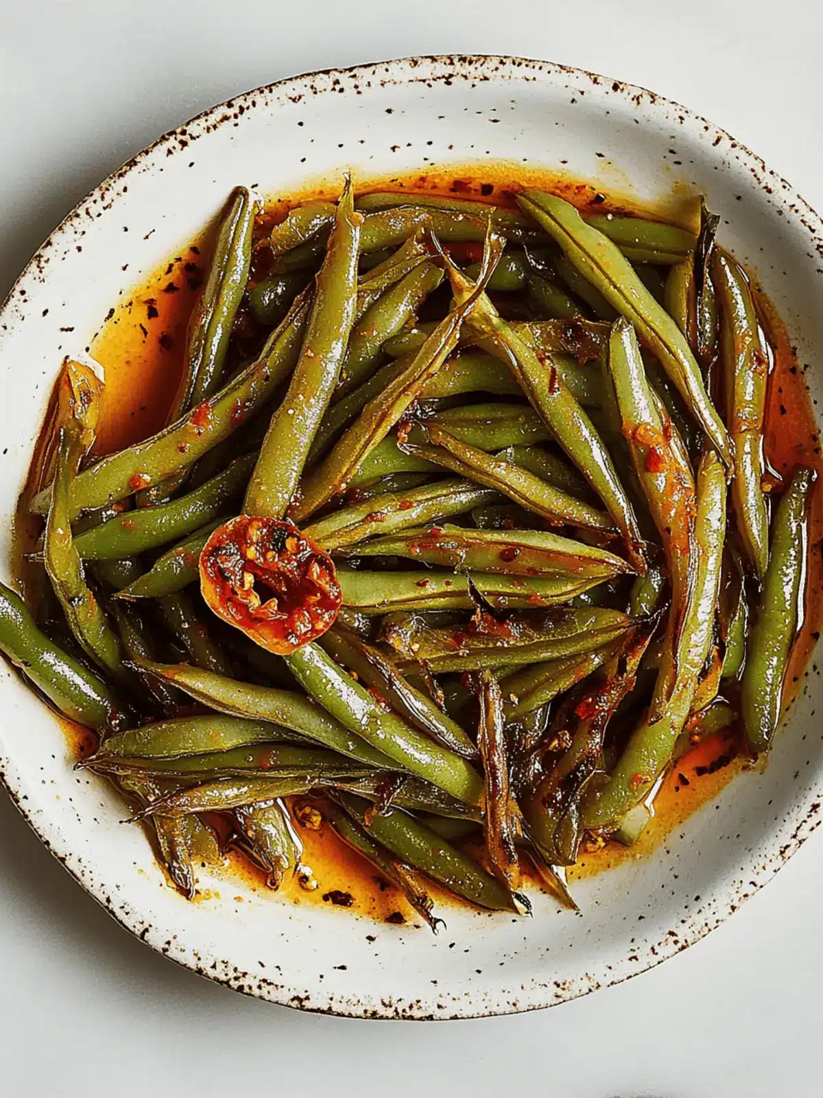 Slow-Cooked Green Beans With Harissa and Cumin