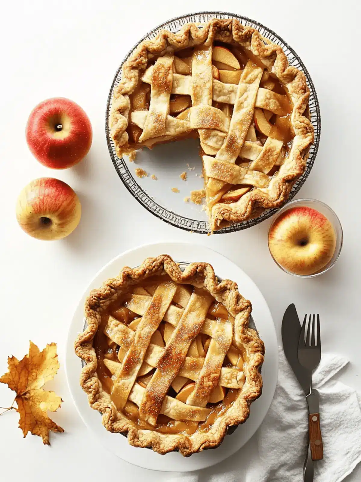 Pumpkin-Spiced Apple Pie