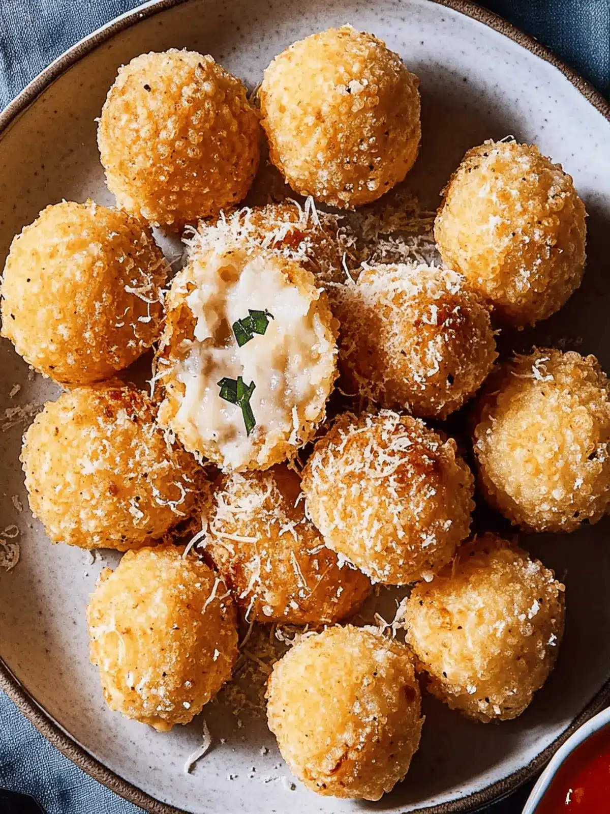 Air Fryer Cacio E Pepe Arancini: Crispy Joy from Leftovers 3 Air Fryer Cacio E Pepe Arancini