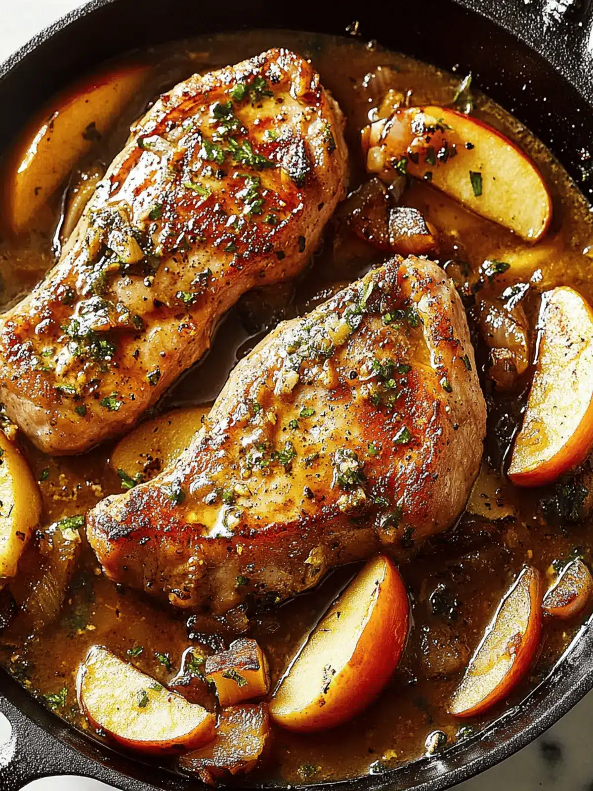 Savory Pork Chops With Apples for a Cozy Fall Dinner 2 Pork Chops With Apples