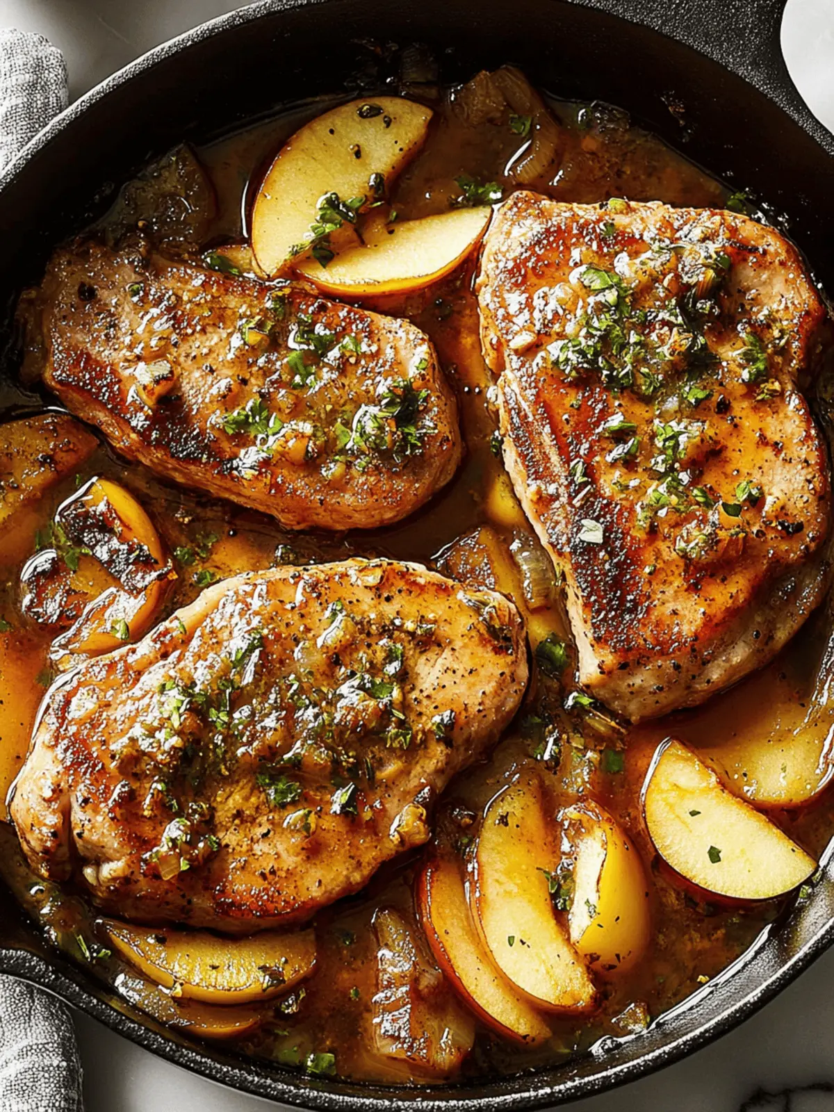 Savory Pork Chops With Apples for a Cozy Fall Dinner 3 Pork Chops With Apples