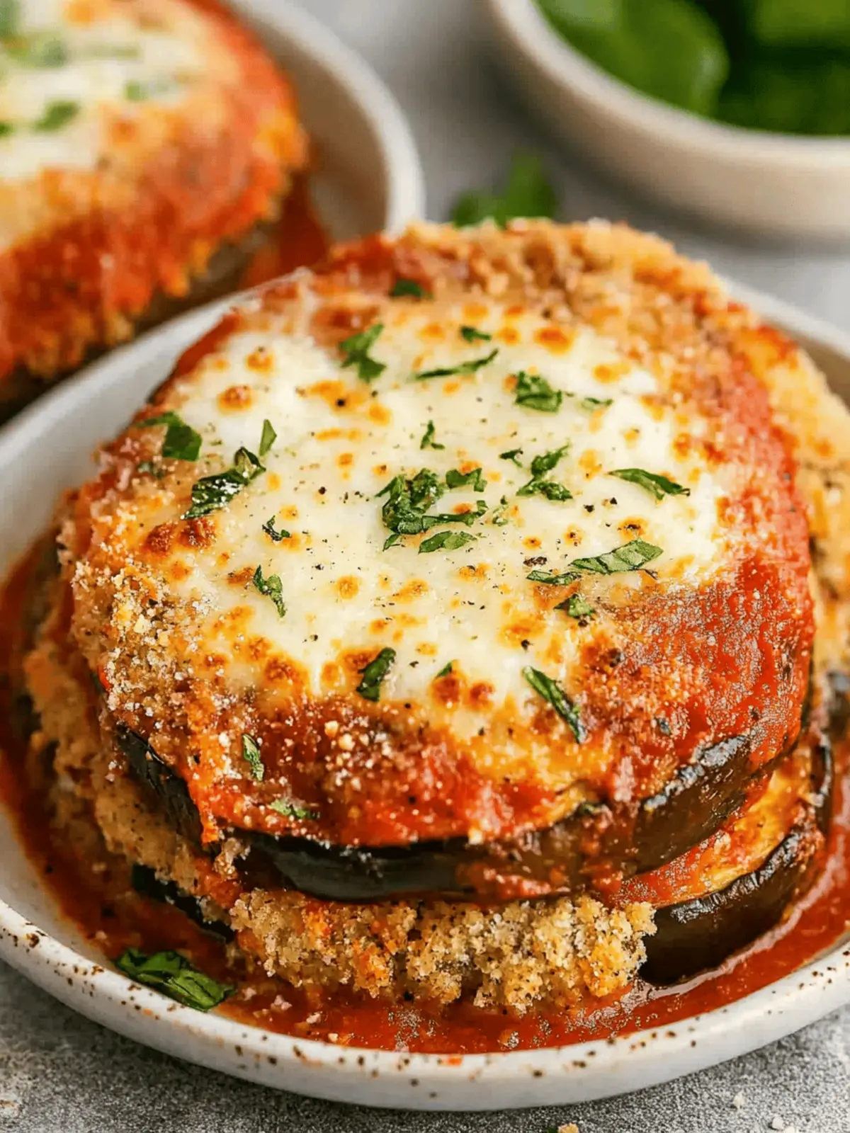 Air Fryer Eggplant Parmesan