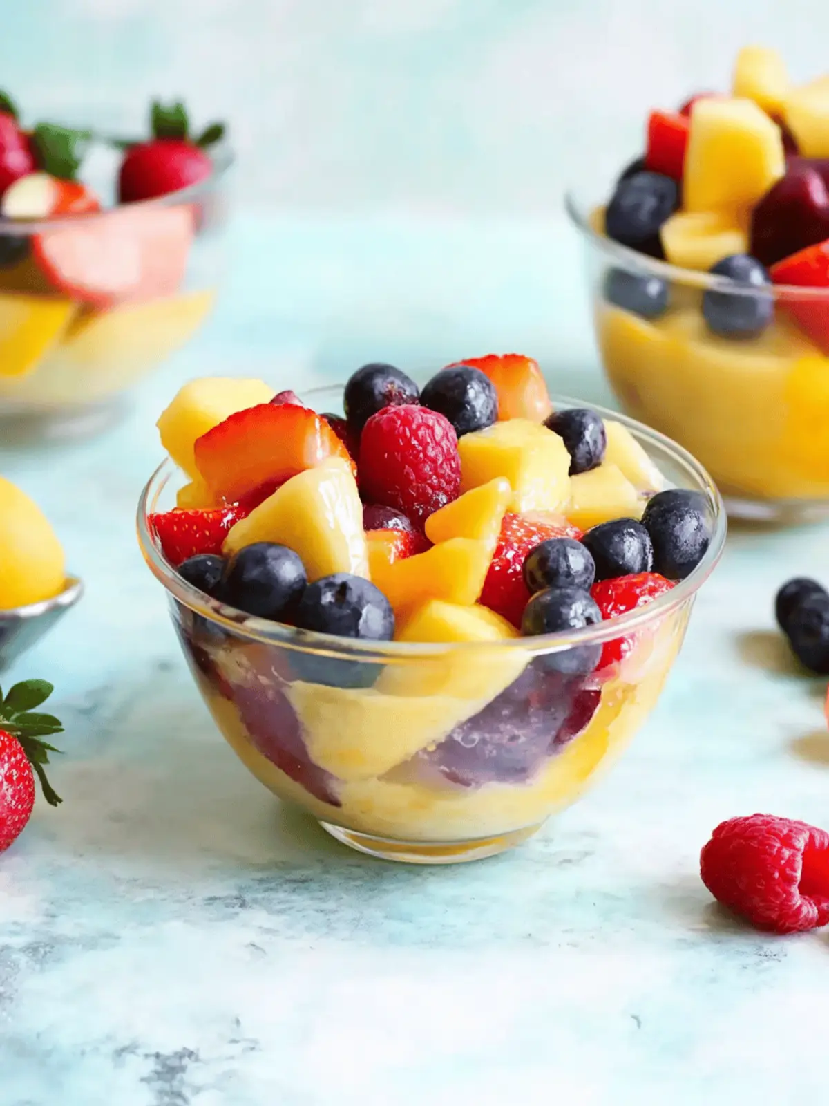 Fruit Salad With Pudding!