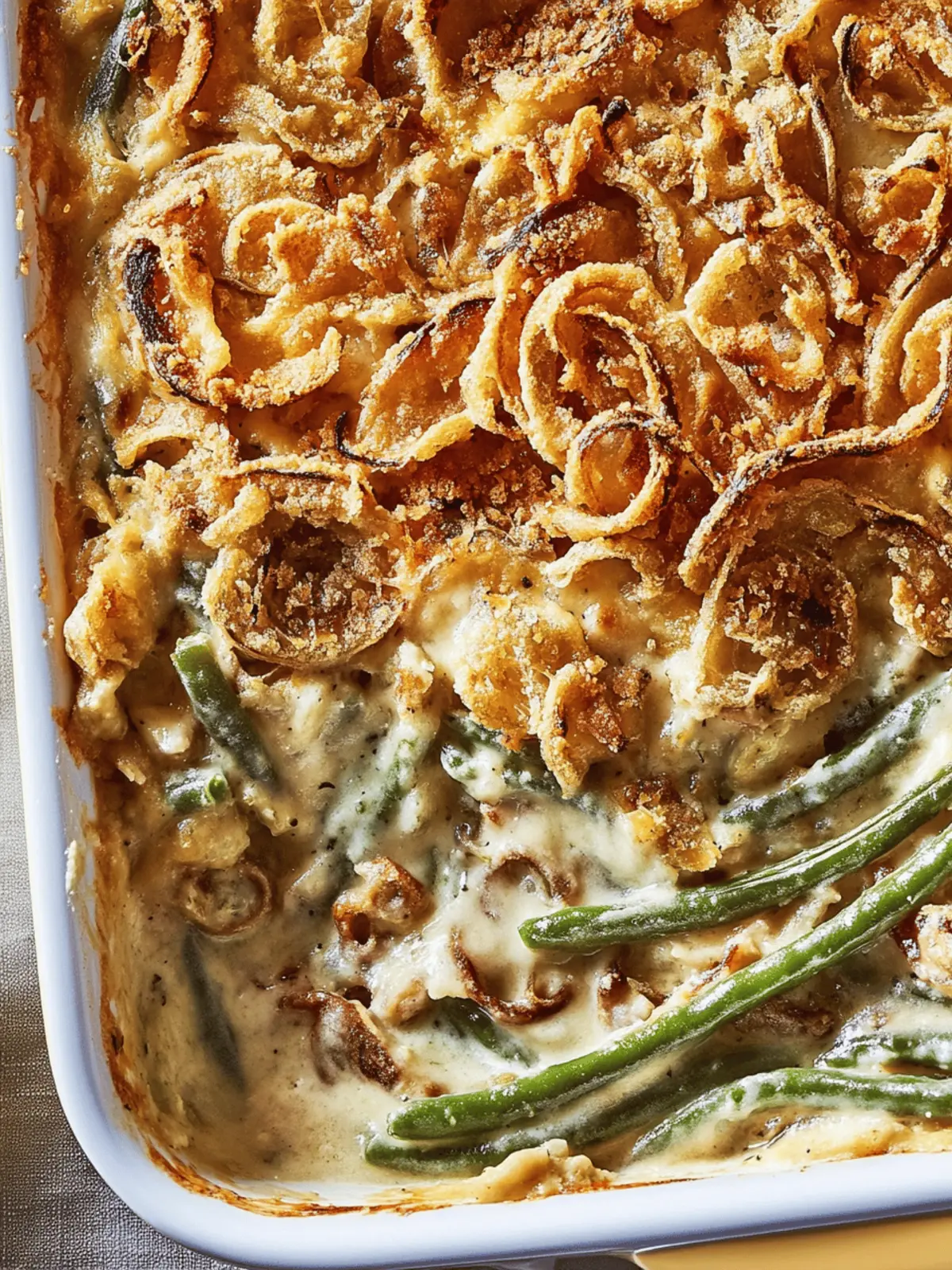 Thanksgiving Green Bean Casserole