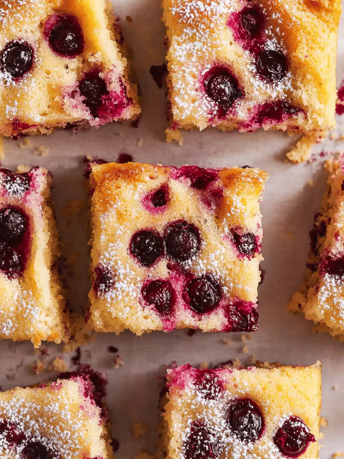 Cranberry Mimosa Breakfast Cake