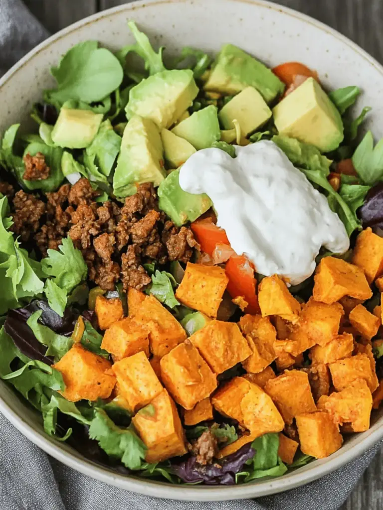Sweetpotato Taco Salad