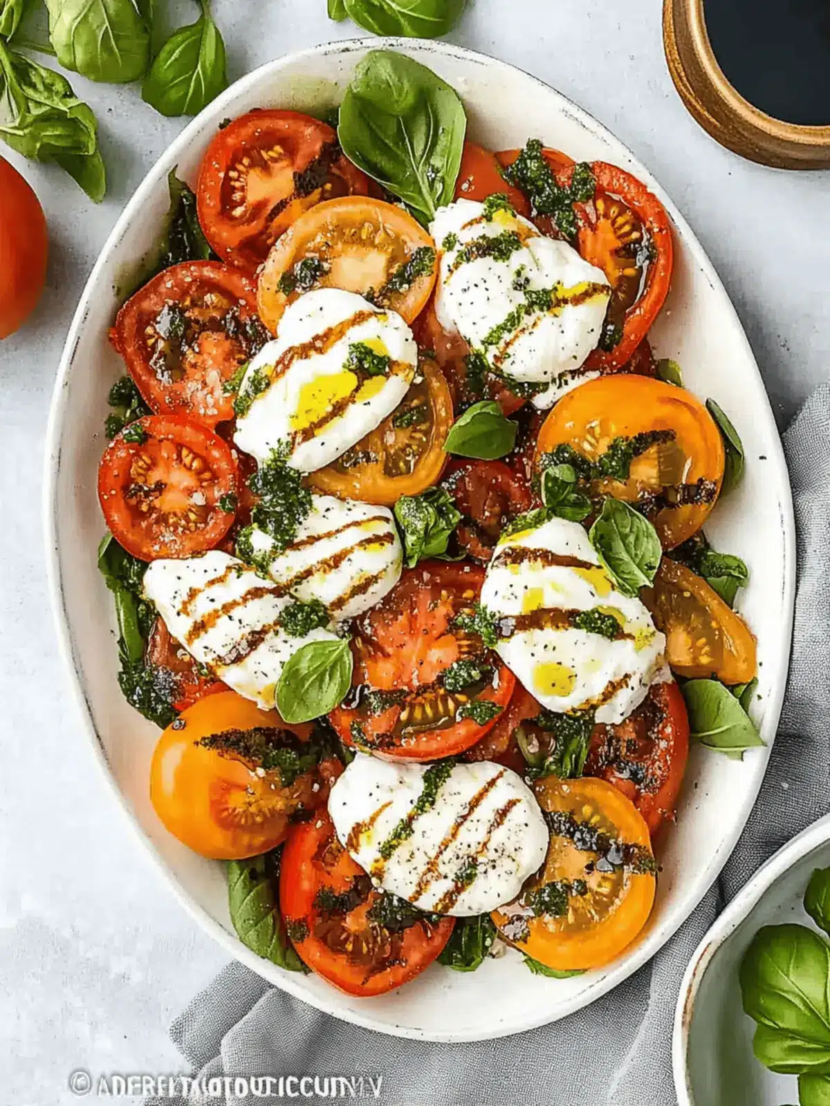 Tomato Burrata Salad