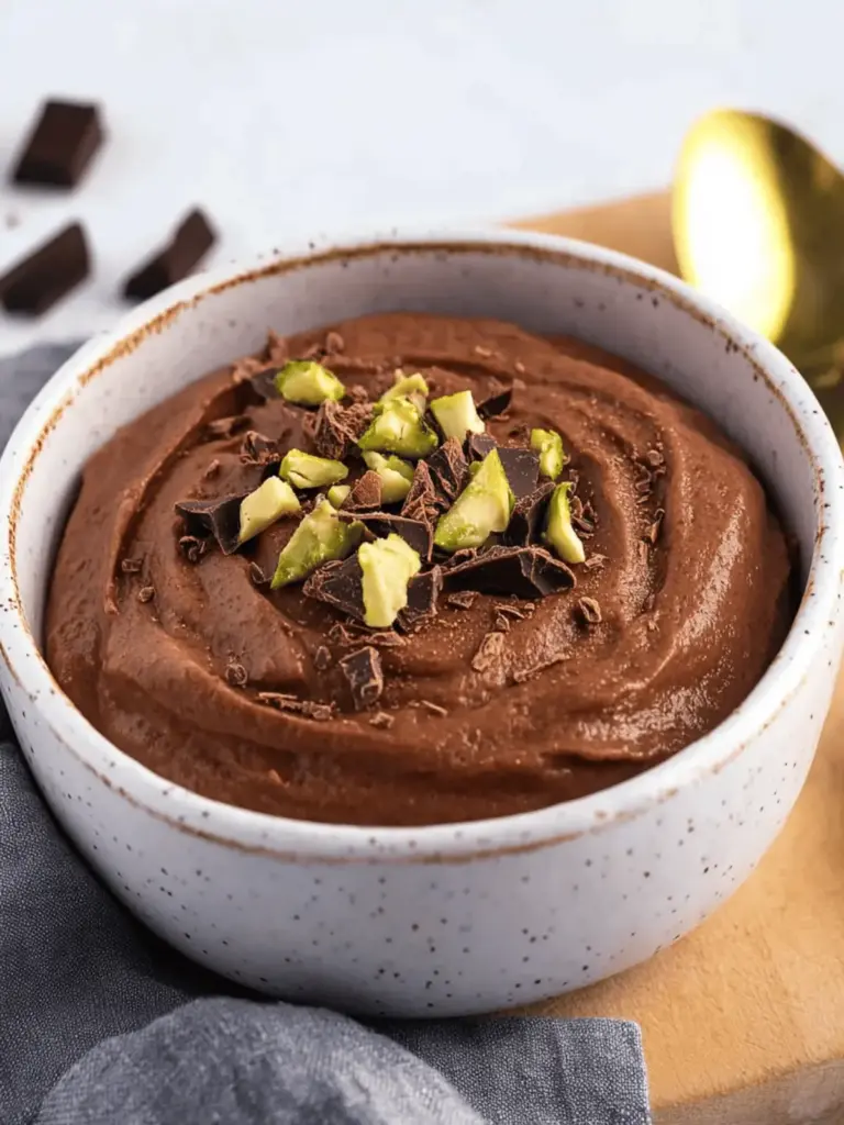 Sweetpotato Chocolate Pudding