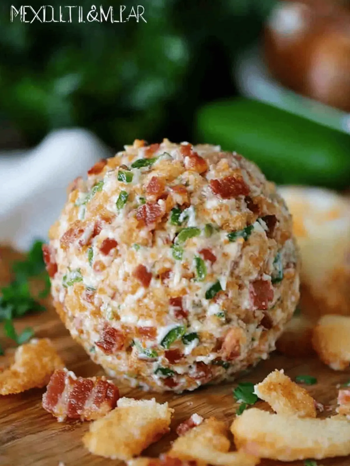 Bacon Jalapeño Cheese Ball Recipe: Your New Favorite Snack! 3 Bacon Jalapeño Cheese Ball Recipe