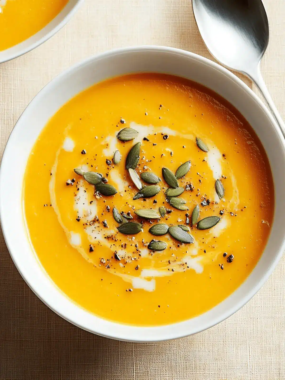 Savory Butternut Squash Soup with Custom Toppings Galore 3 Butternut Squash Soup