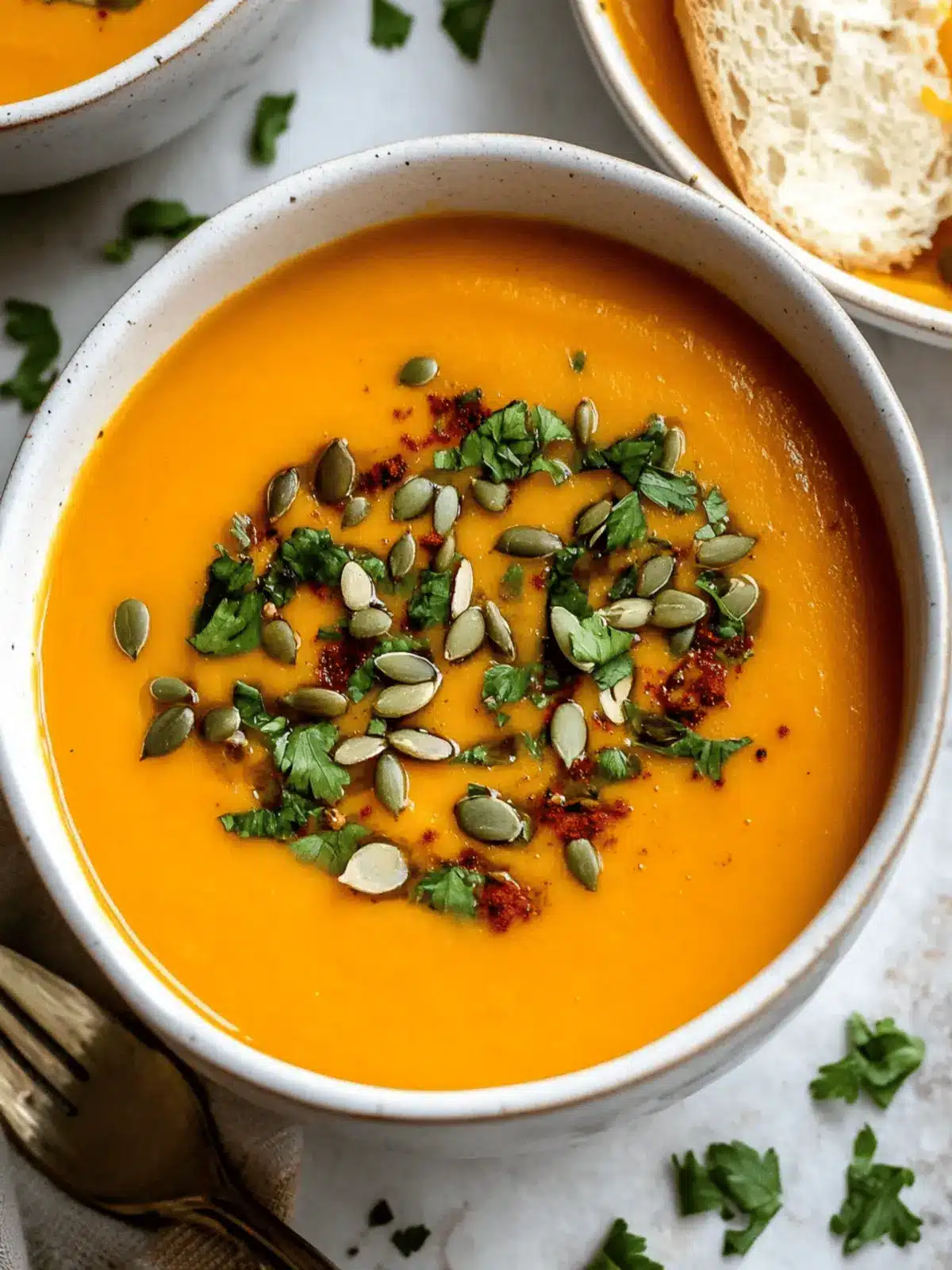 Spicy Butternut Squash Soup