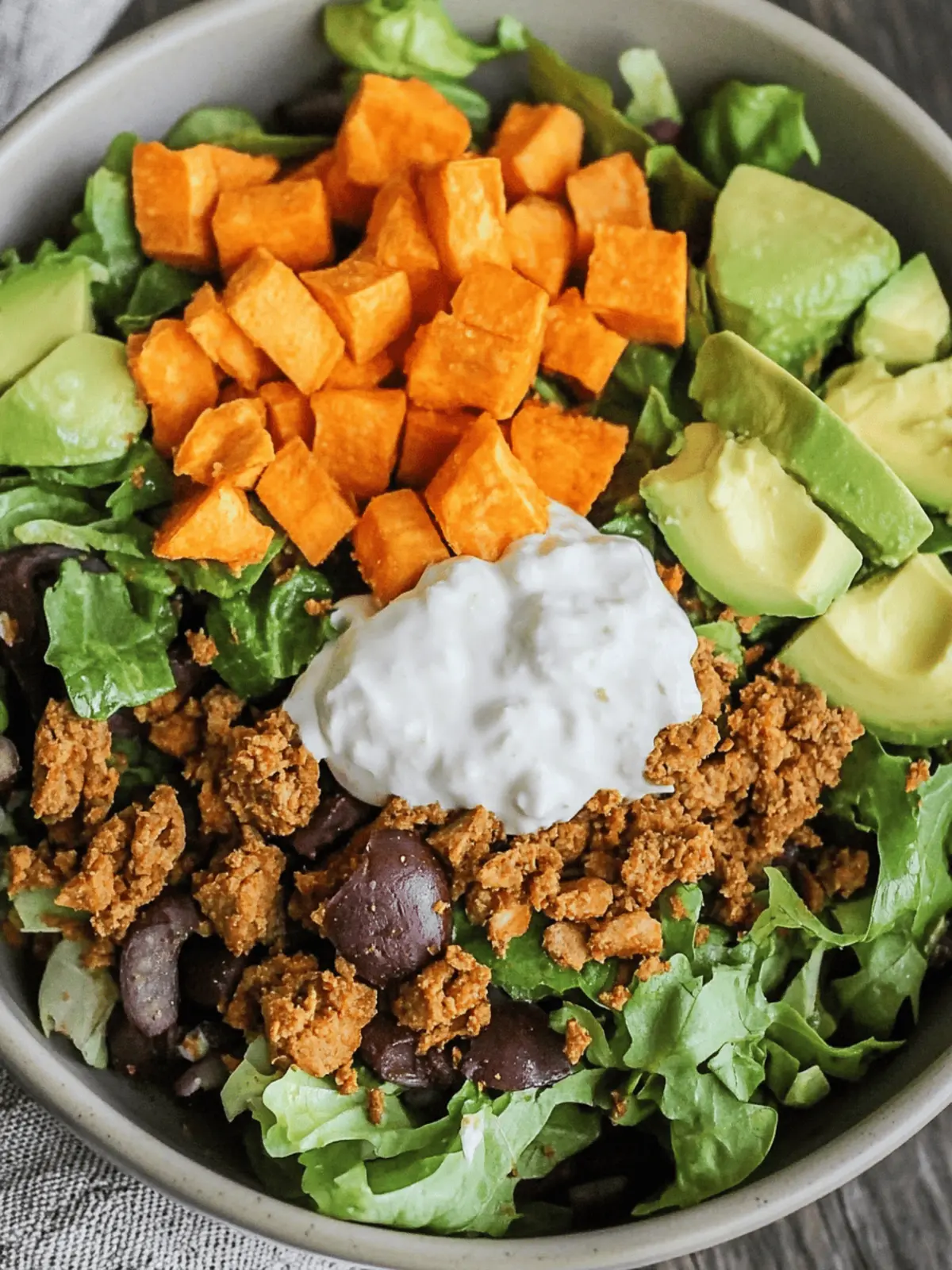 Sweetpotato Taco Salad