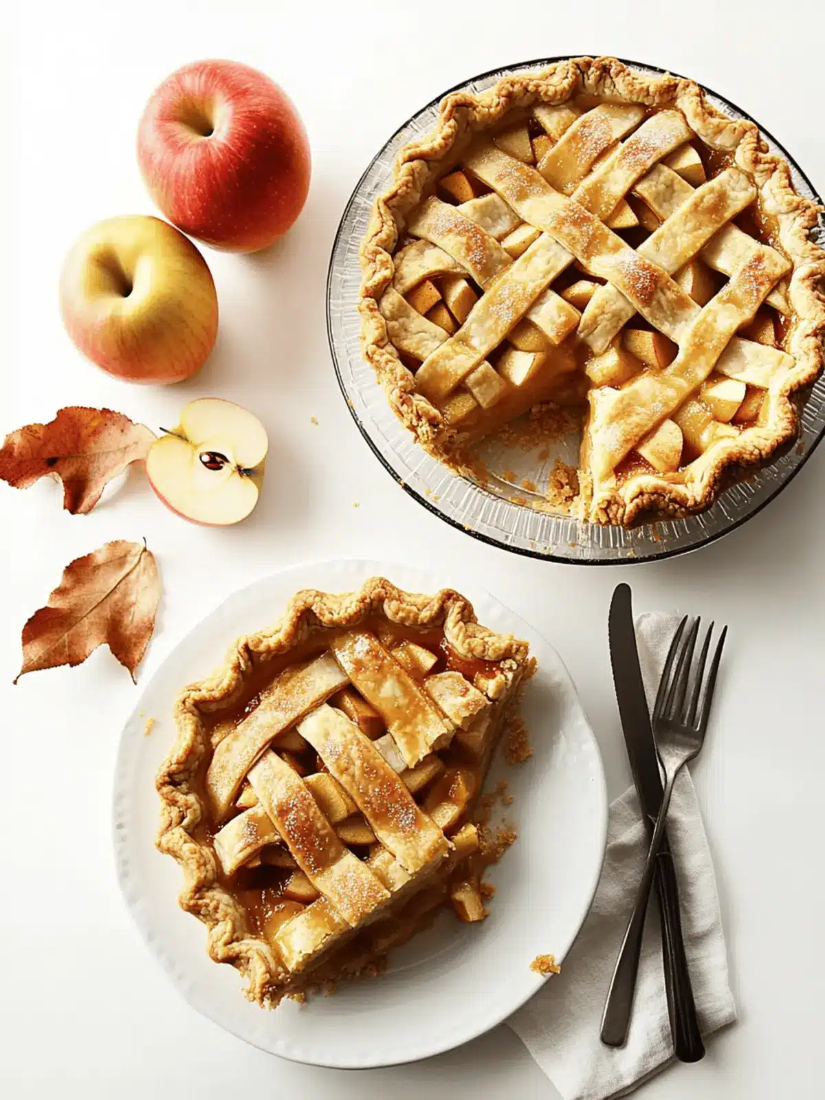Pumpkin-Spiced Apple Pie