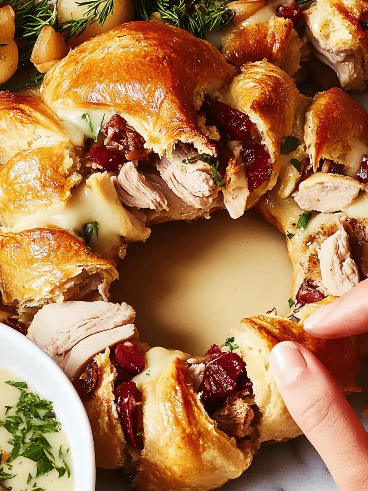 Thanksgiving Ring: A Flaky, Festive Leftover Delight 4 Thanksgiving Ring