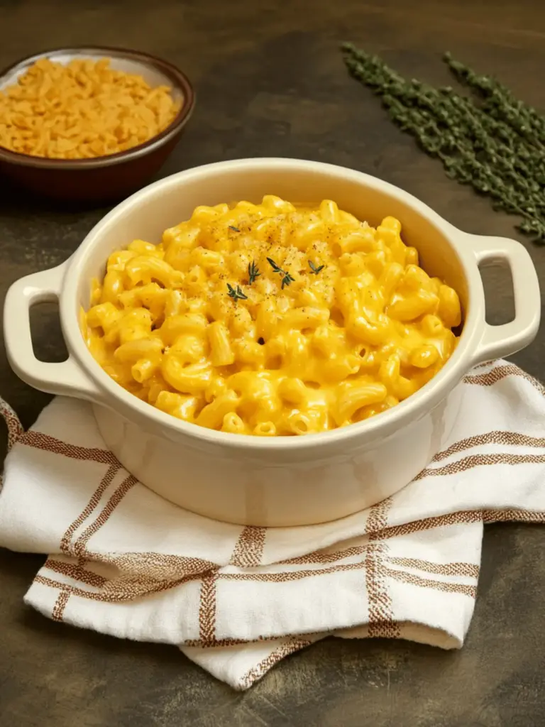 Sweetpotato Mac & Cheese