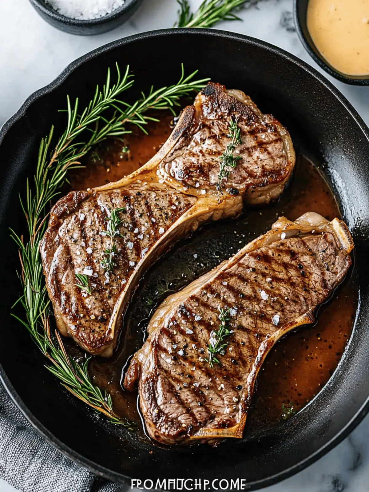 Juicy Oven-Baked Steaks