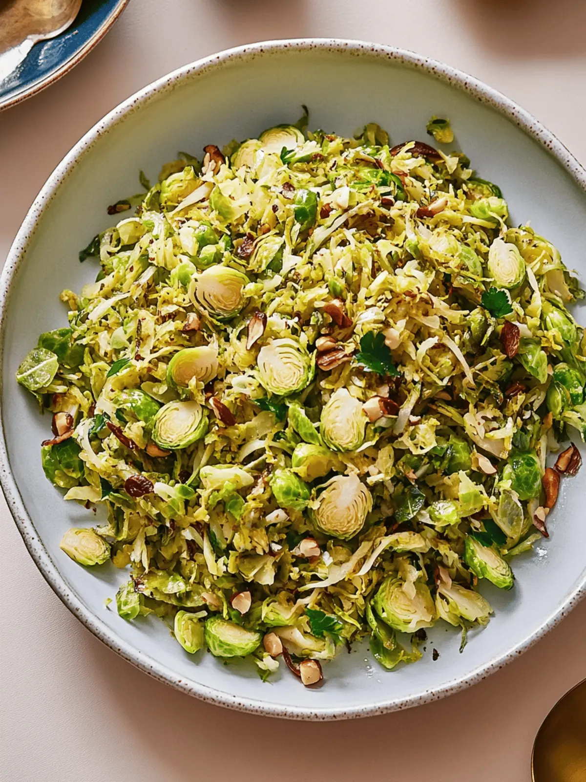 Shredded Brussels Sprouts