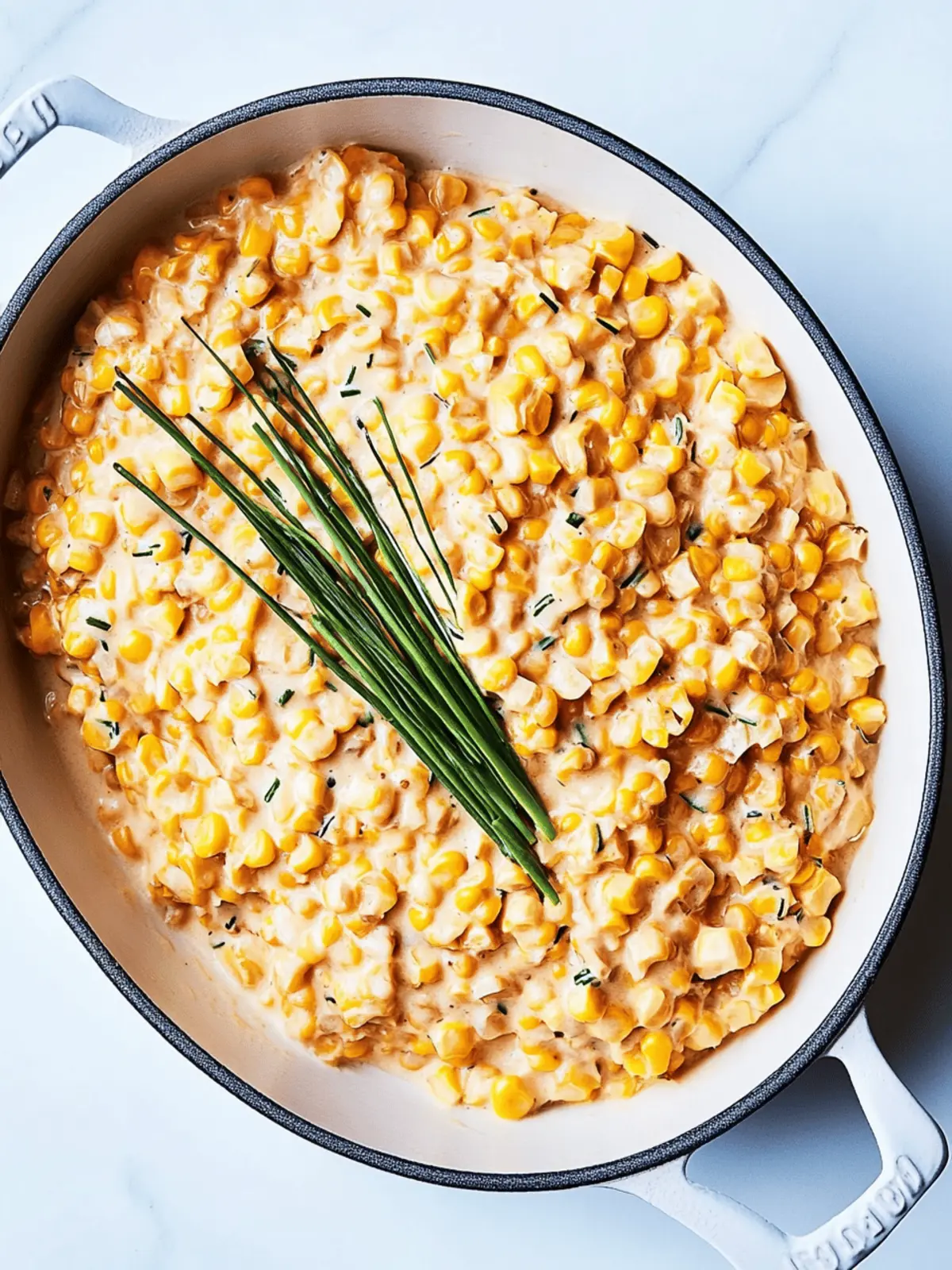 Creamed Dried Sweet Corn With Onion and Chives Bliss 4 Creamed Dried Sweet Corn With Onion and Chives