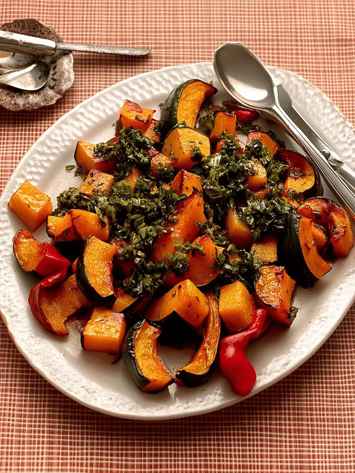 Sweet-and-Spicy Squash With Scallion Oil