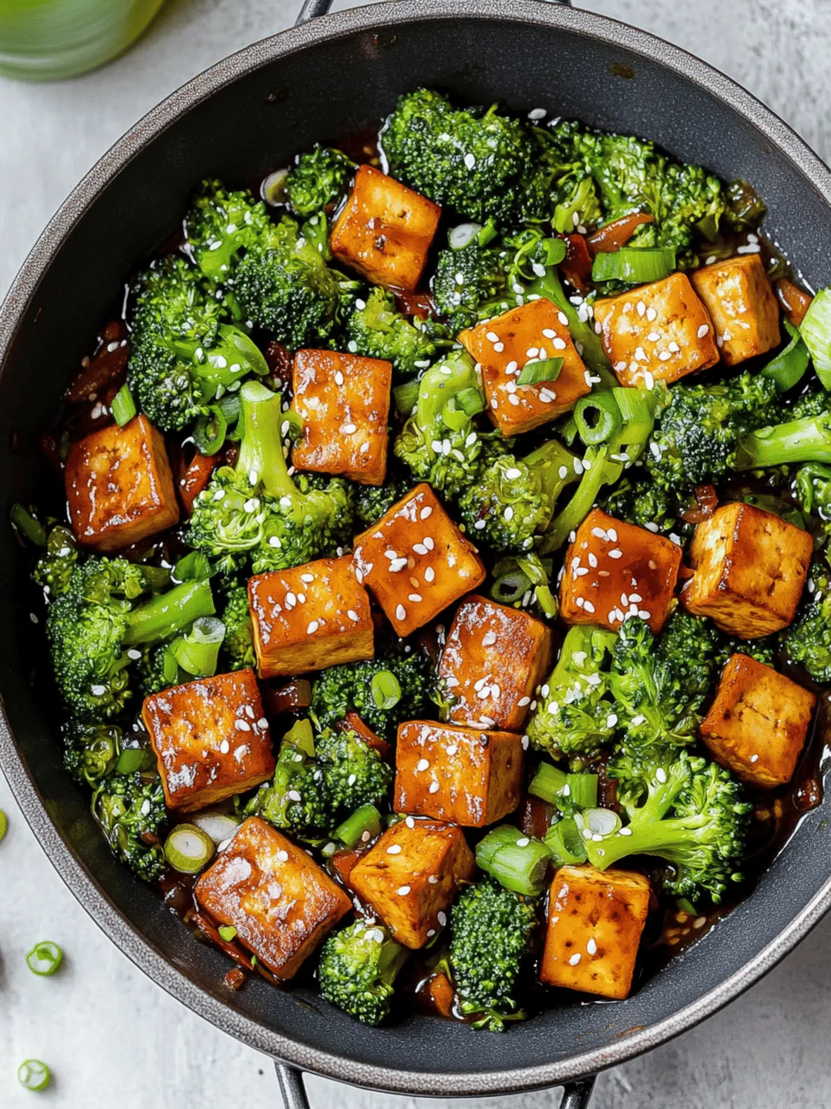 Broccoli Tofu Stir Fry