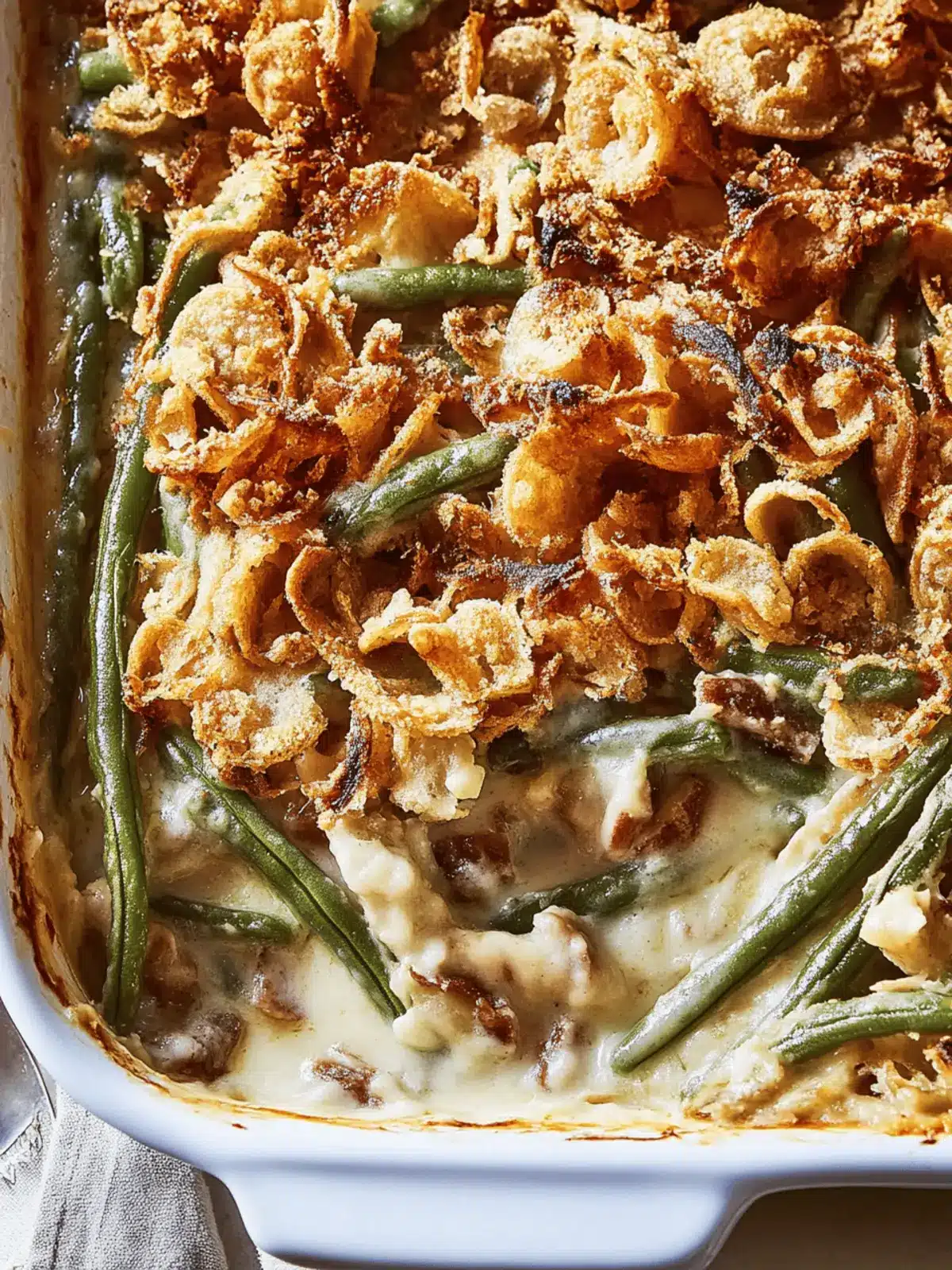 Thanksgiving Green Bean Casserole