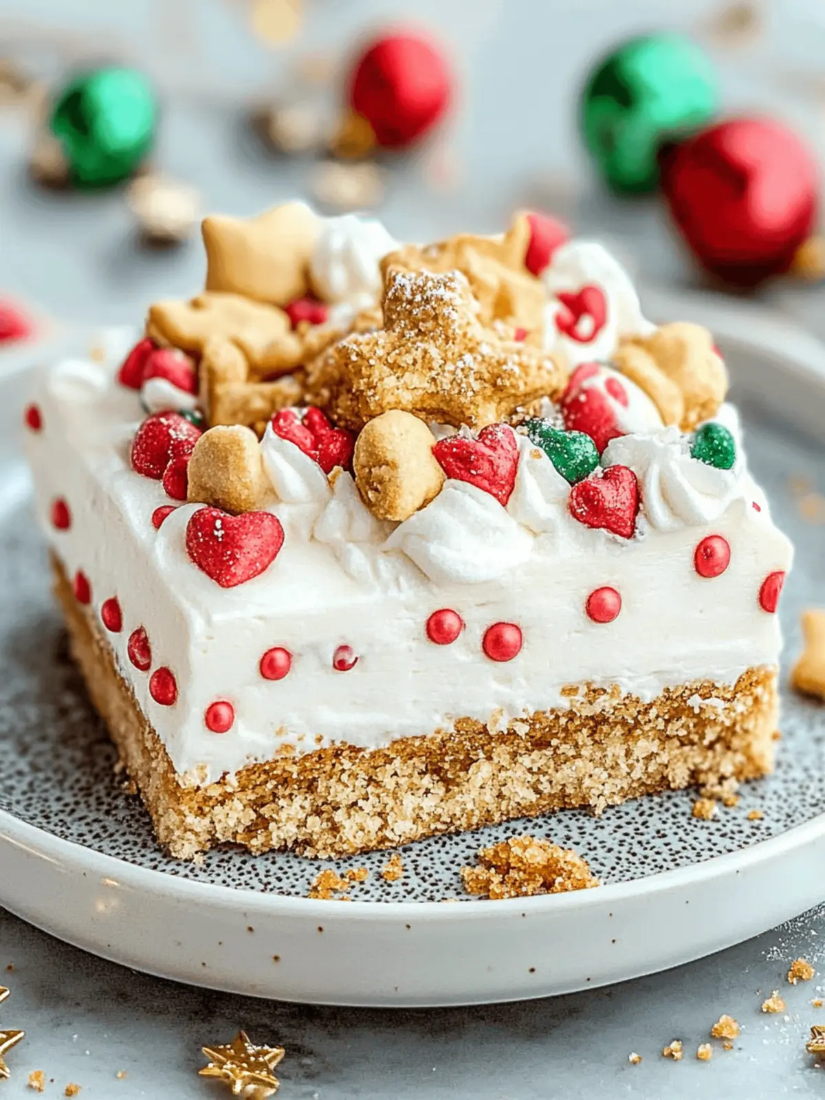 No Bake Christmas Cookie Lush for Delicious Celebrations