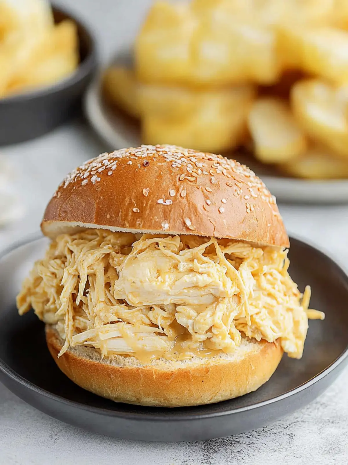 Savory Ohio Shredded Chicken Sandwich for Ultimate Comfort 3 Ohio Shredded Chicken Sandwich