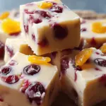 Cranberry Orange Fudge: Blissful No-Bake Holiday Delight 8 Cranberry Orange Fudge