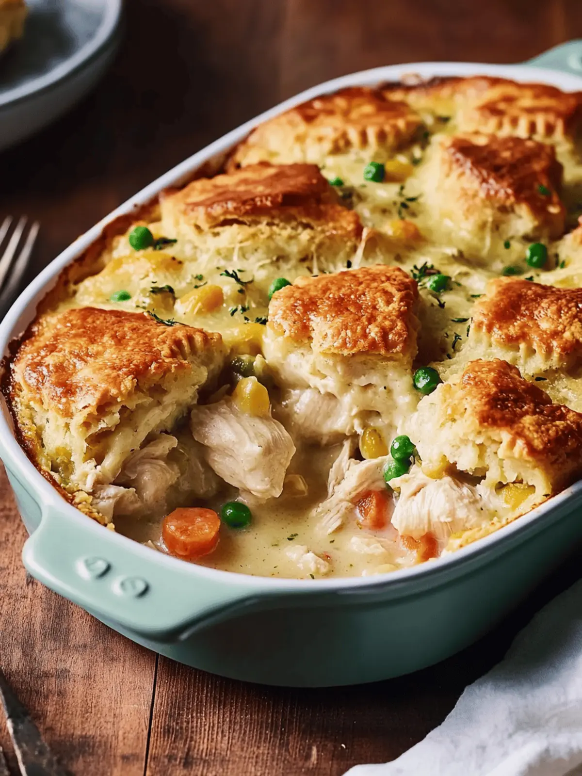 Delicious Chicken Cobbler Bake: Cozy Comfort in Every Bite 4 Chicken Cobbler Bake