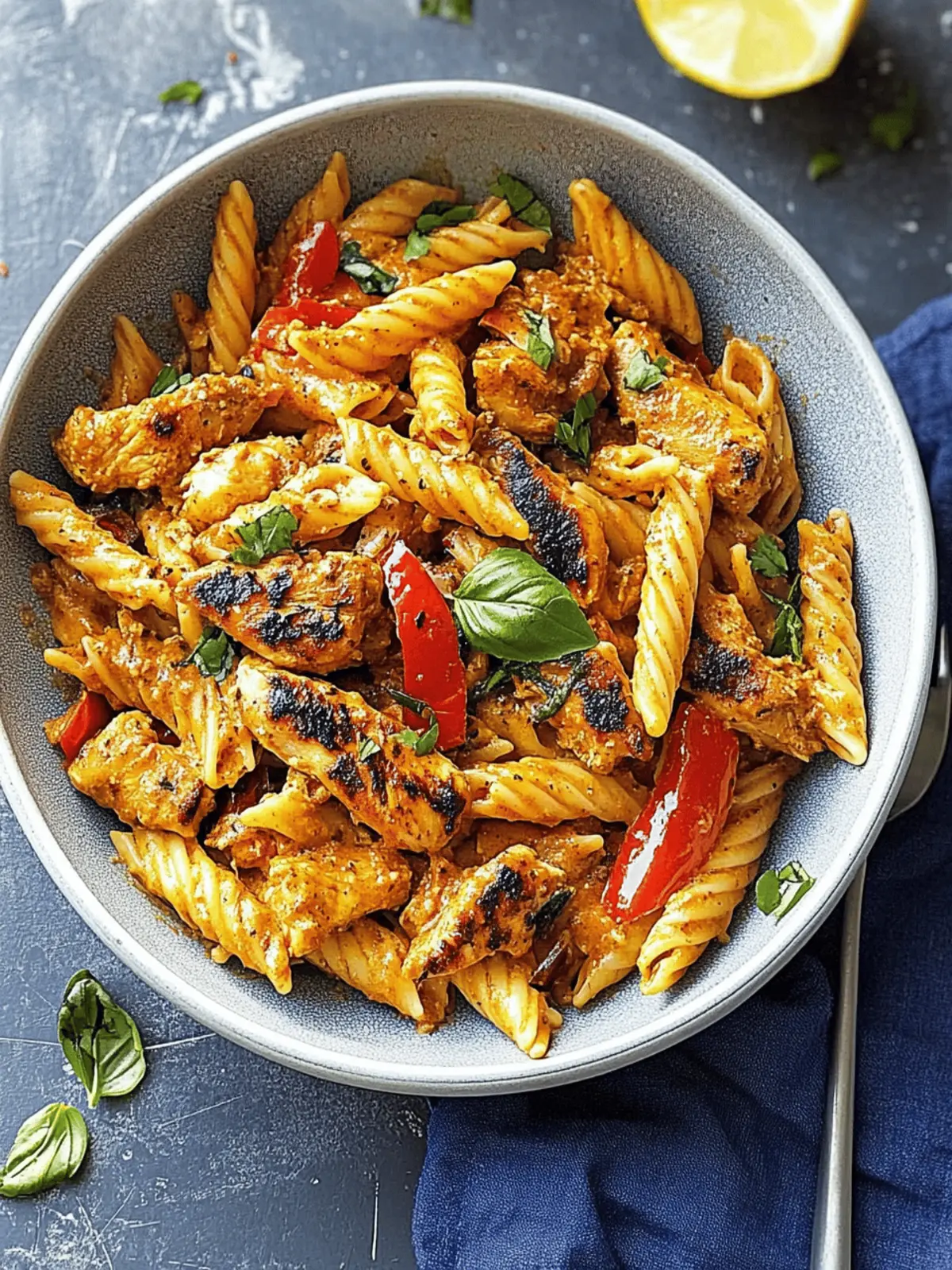 Jerk Chicken Rasta Pasta – Your New Favorite Spicy Delight 3 Jerk Chicken Rasta Pasta – A Spicy Caribbean Delight