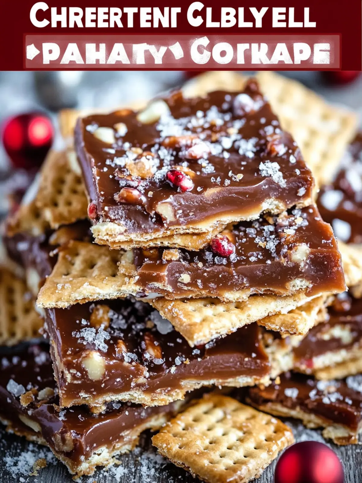 Christmas Crack - Saltine Cracker Toffee