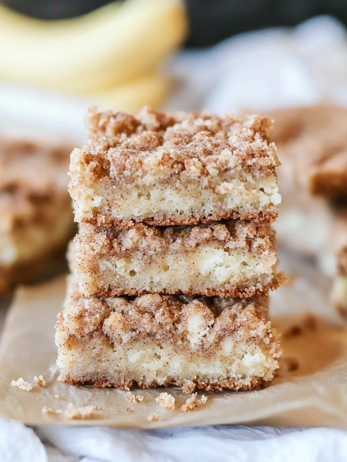 Cinnamon Streusel Blondies That Melt in Your Mouth 2 Cinnamon Streusel Blondies
