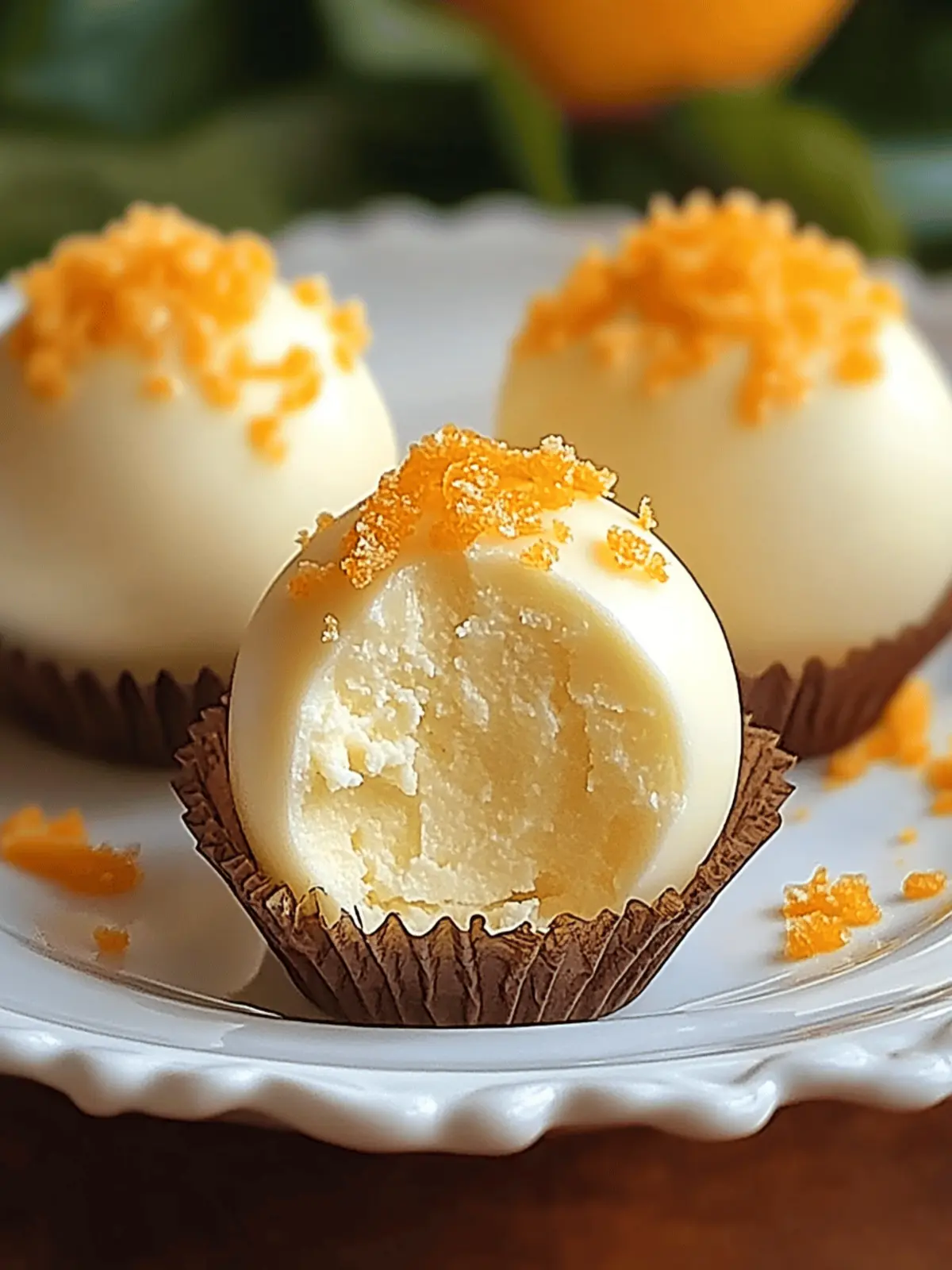 Delicious No Bake Orange Creamsicle Truffles for Easy Indulgence 2 No Bake Orange Creamsicle Truffles